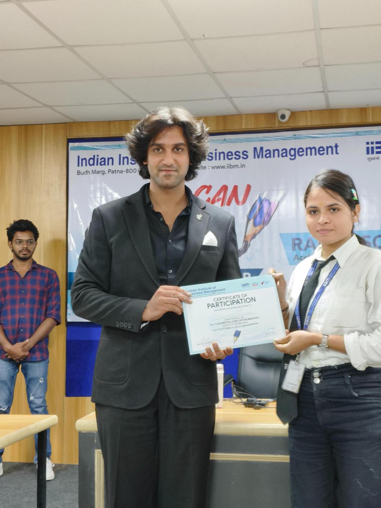 Rahul Soni Conducts “All Can Sketch” Workshop for PGDM, BBA, BCA & MAMC Students at IIBM and ZHI Patna